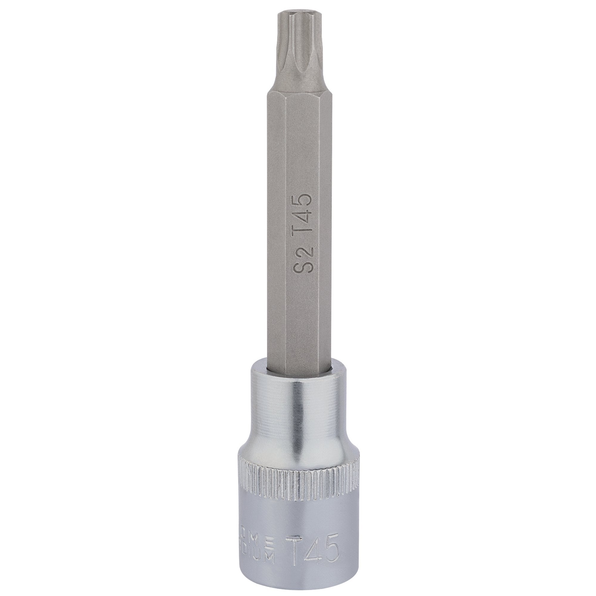 Draper-TX-STAR®-Socket-Bit,-1/2"-Sq.-Dr.,-T45-x-100mm